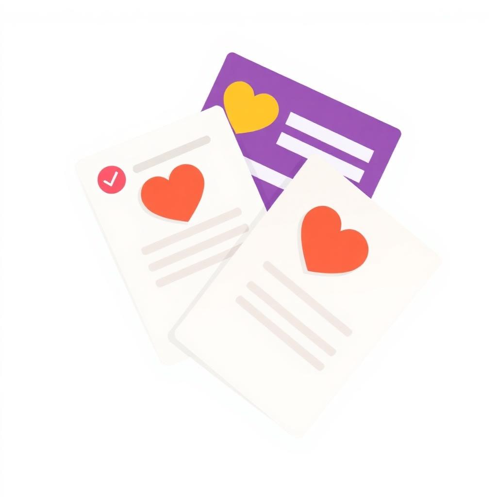 Project cards being matched